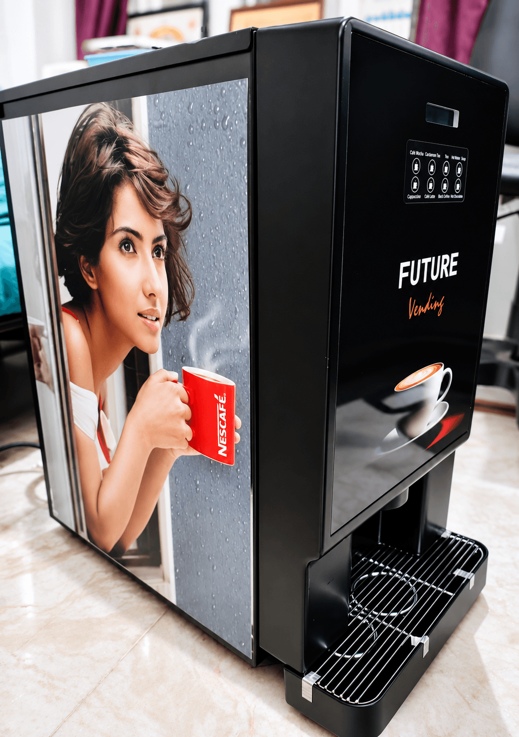 Future Vending hot-beverage machine ready for workplace service